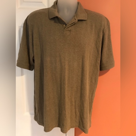 🍎Men’s Claiborne Shirt, gray/olive color, size L - Picture 1 of 2